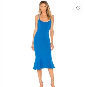 REVOLVE Melody Midi Dress in Cerulean Blue